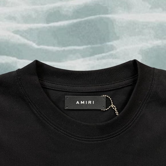 Amiri Men's Black Short Sleeve - Picture 3 of 3
